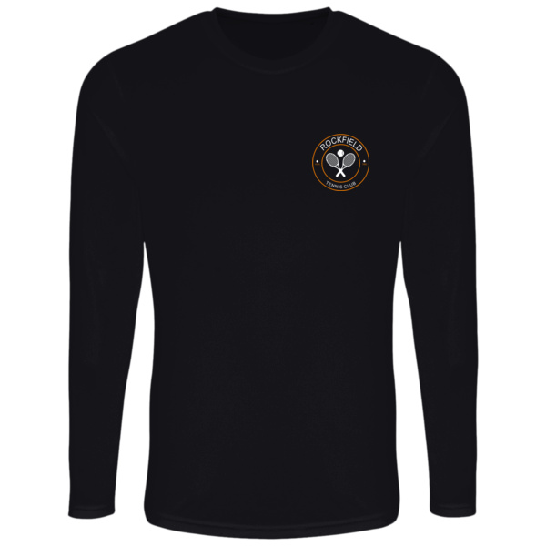 Mens Long Sleeve T-Shirt Black Thumbnail