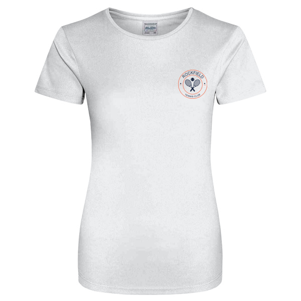 Womens T shirt Printed Crest Thumbnail